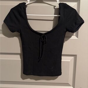 Forever 21 Black Women's Crop Top